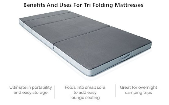 benefits of tri folding mattresses and their uses